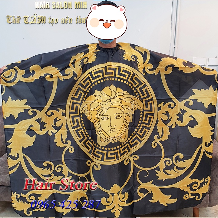 Khăn Choàng Cắt Tóc, Áo Choàng Cắt Tóc Versace  Lk-1