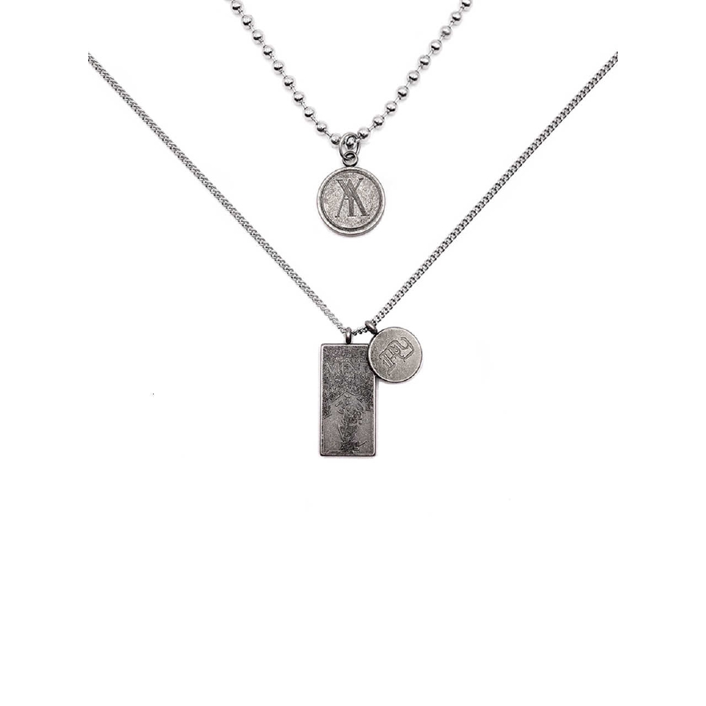 Vòng Cổ Chuỗi Hạt Tròn 13033s Phong Cách Hip Hop Cho Nam Và Nữ