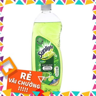 💖DATE MỚI💖 Nước rửa chén Sunlight Extra trà xanh matcha Nhật Bản chai 725 ml