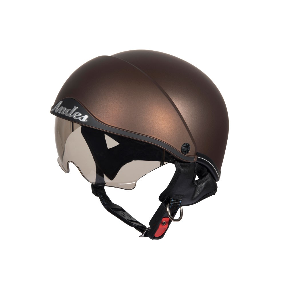 【Xác thực】 Mũ bảo hiểm 1/2 đầu Andes 139 có kính âm đi xe máy cho nam và nữ