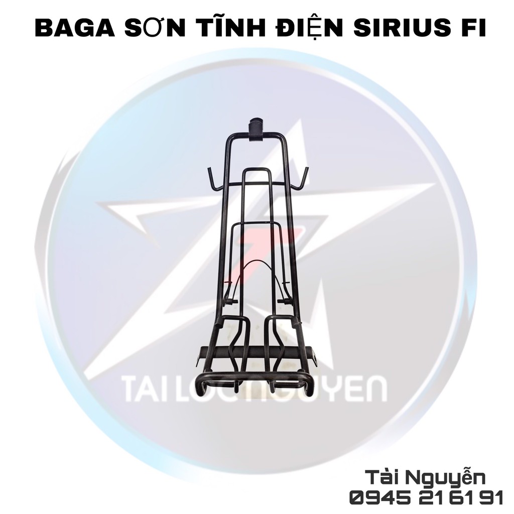 BAGA 10LY INOX SƠN TĨNH ĐIỆN SIRIUS FI