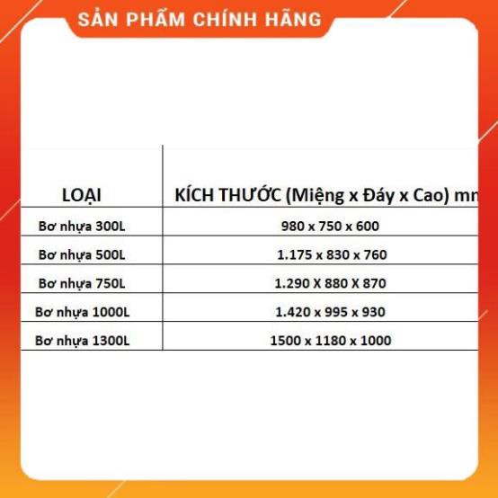 Bơ nhựa Đại Thành, thùng nước, thau, bể nuôi cá