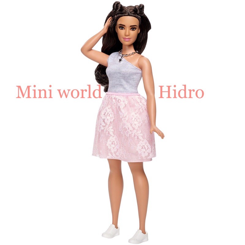 Búp bê Barbie fashionistas body mập chính hãng #65