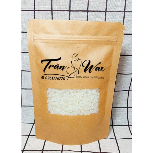 100gr Hạt Sáp waxing trong cao cấp huơng vani