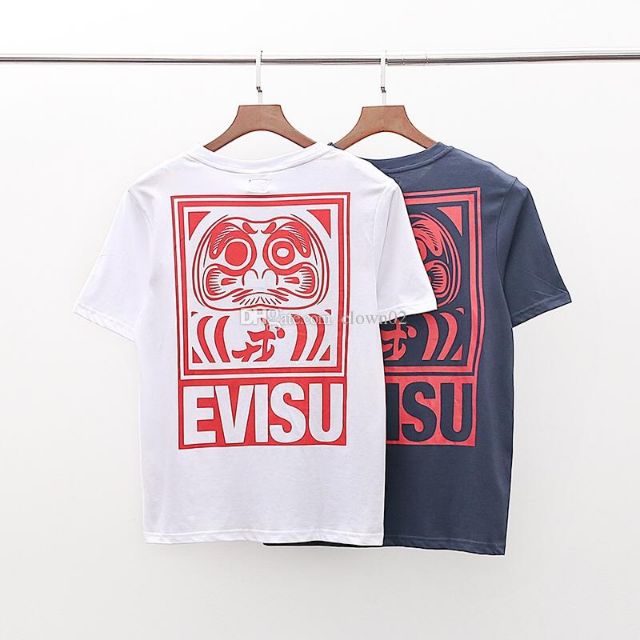 Áo thun evisu màu trắng EV780