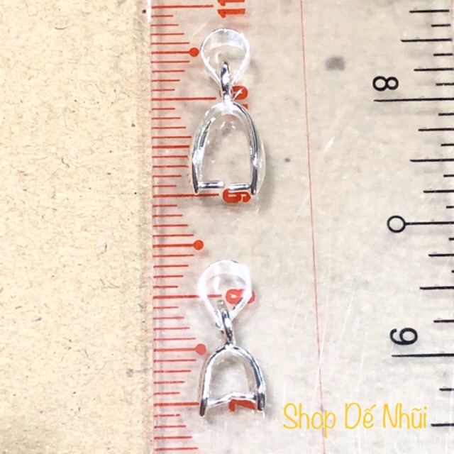 Móc Kẹp Mặt Dây Chuyền Mạ Bạc Silver 925