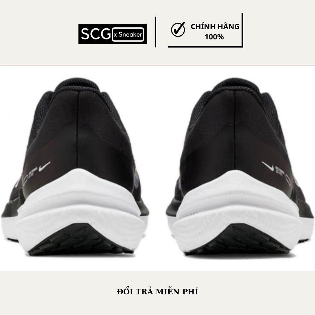 Giày thể thao nam - sneaker nam - Nike Air Zoom Winflo 9 - màu đen trắng- DD6203-001- Hàng Chính Hãng - SCGxsneaker