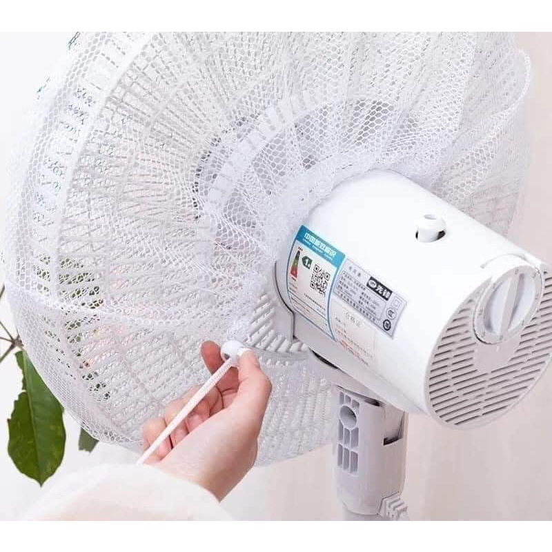 Lưới bọc quạt hình thú an toàn cho bé