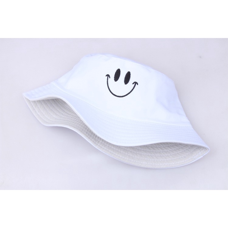 Nón Bucket - Nón Vành Tròn Thời Trang Hàn Quốc Smile
