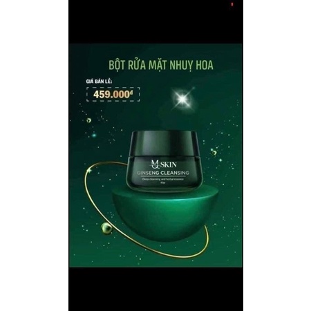 Bột Rửa Mặt Nhân Sâm Ginseng mqskin