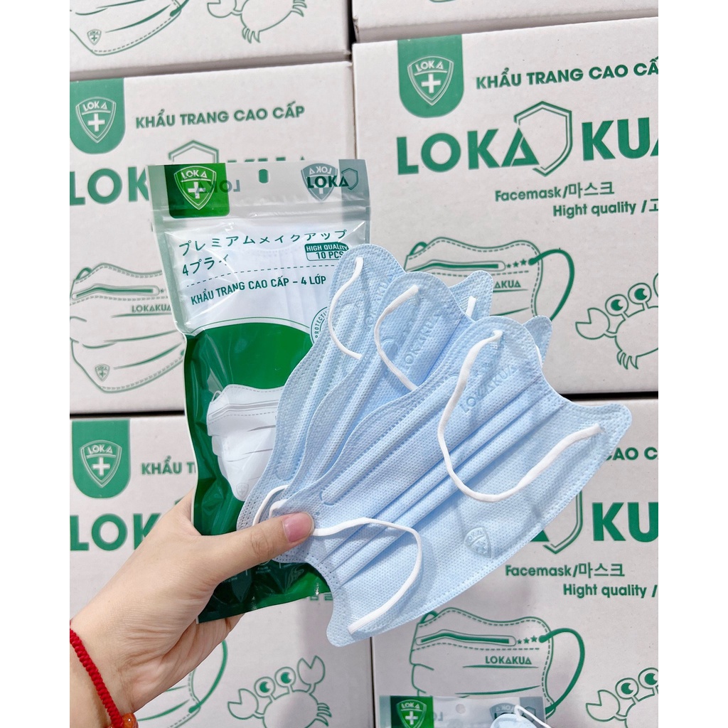 Khẩu trang y tế mới,kiểu dáng hình cua, kháng khuẩn,chống tia uv,thiết kế thời trang,không gây đau tay