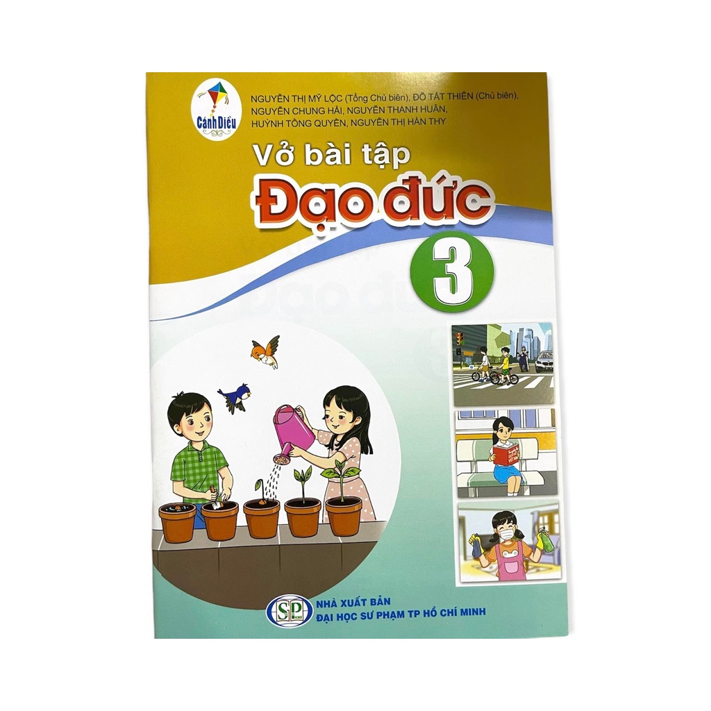 Sách - Vở bài tập Đạo Đức 3 CD  và 2 tập giấy kiểm tra cấp 1