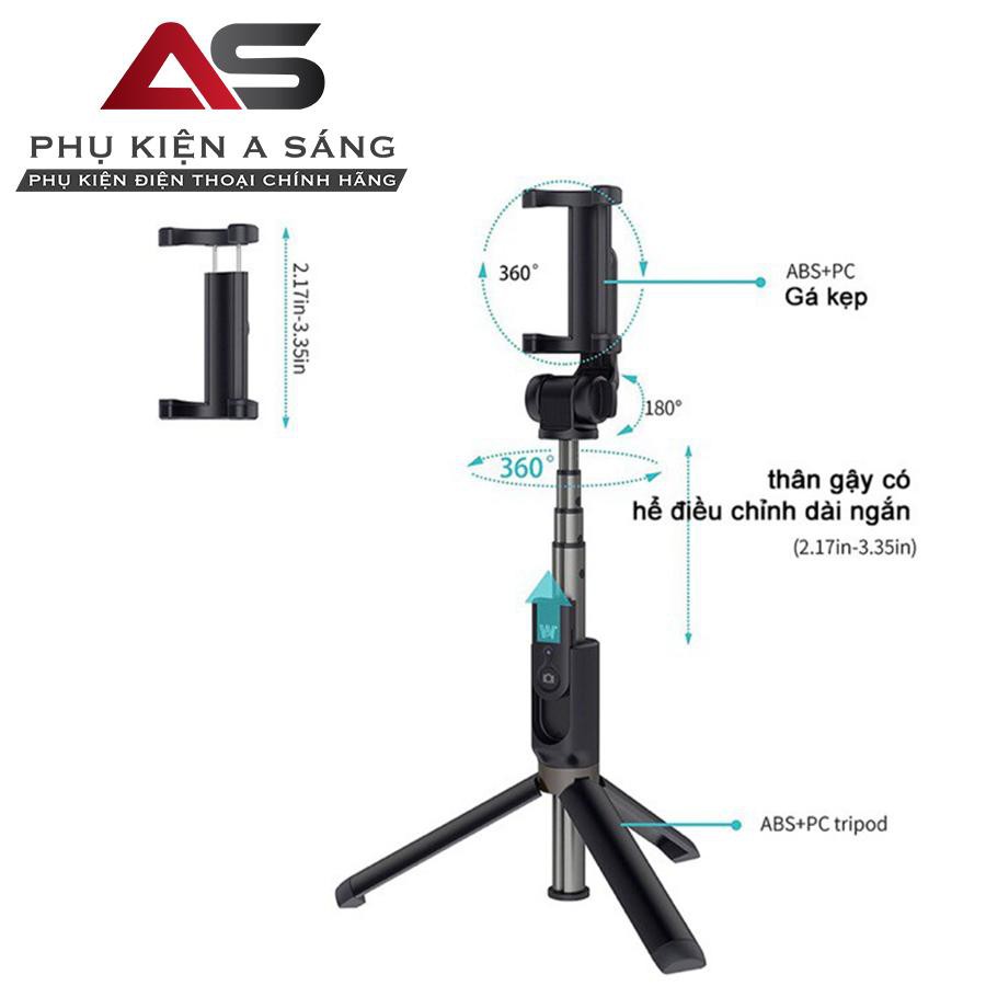 Gậy Chụp Ảnh K07 Bluetooth Selfie kèm Điều Khiển từ xa | BigBuy360 - bigbuy360.vn