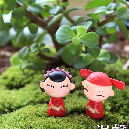 Charm (C94) slime/ Dụng Cụ Charm Trang Trí Mô Hình 1 Cặp Tân Lang &amp; Tân Nương (4.0x3.0 cm)