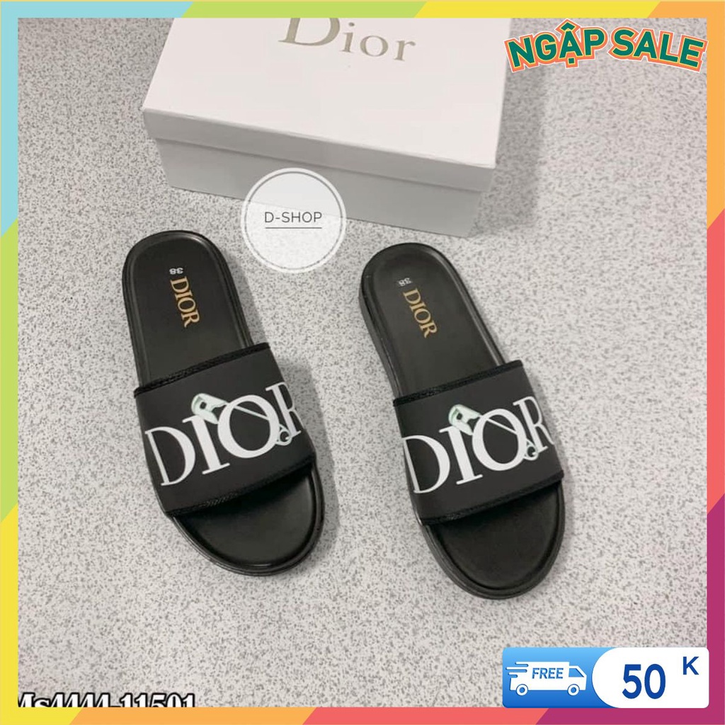 ❃GIÁ XƯỞNG❃ Dép Dior Siêu Đẹp - Dép Dior đế Kem