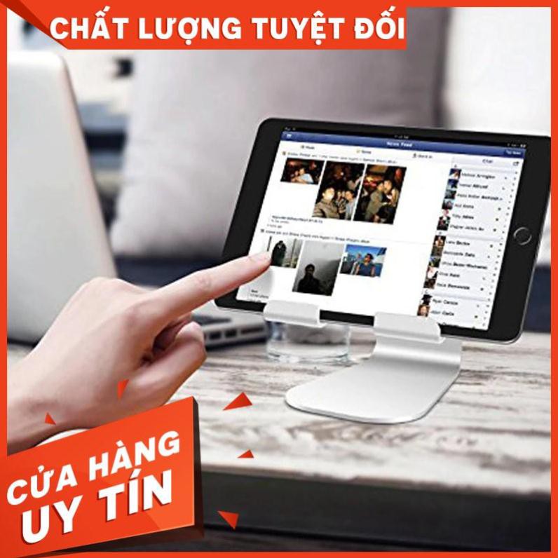 Giá đỡ máy tính bảng hợp kim nhôm nguyên khối Table Flexible cho iPad, Samsung (Màu ngẫu nhiên) - Hàng nhập khẩu