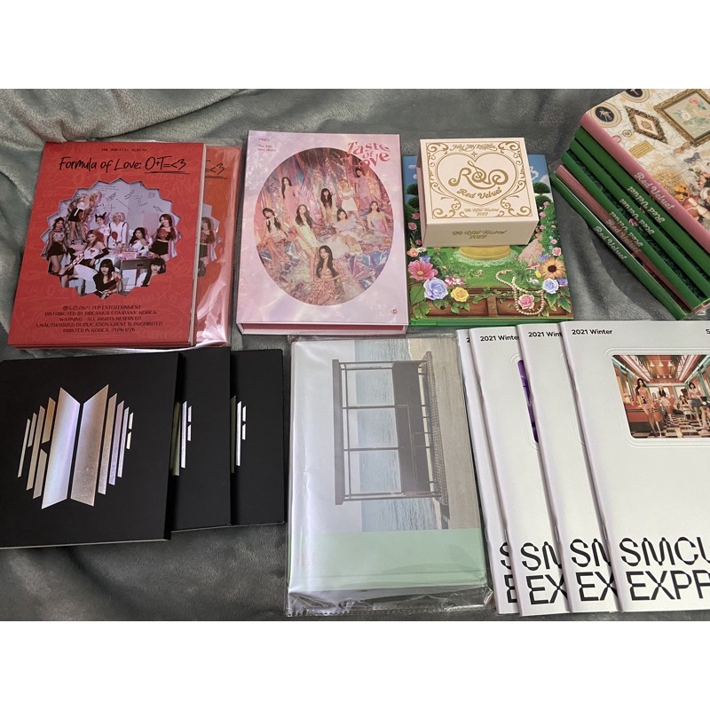 Tổng hợp bộ ảnh Hàn Quốc nhóm Twice,BTS, Red velvet unseal chính hãng