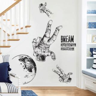 Miếng Dán Tường Vinyl Hình Phi Hành Gia