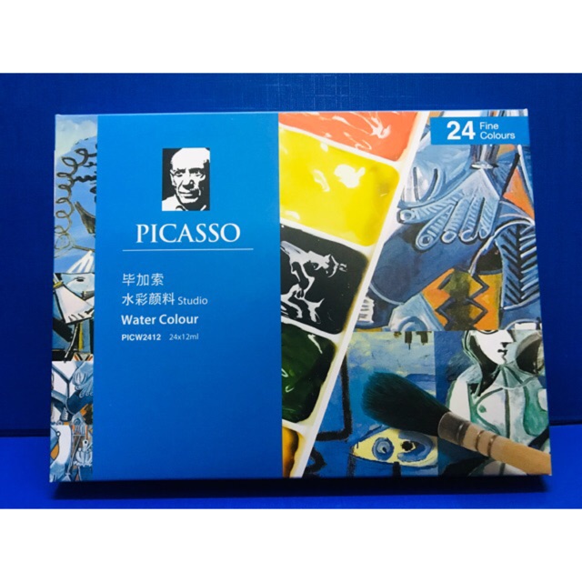 MÀU NƯỚC PICASSO TUÝP 12/18/24 MÀU