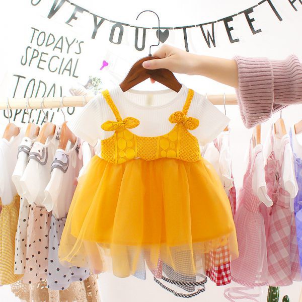 [VAYBEGAI] Các mẫu váy cho bé gái siêu dễ thương size từ sơ sinh đến 4 tuổi