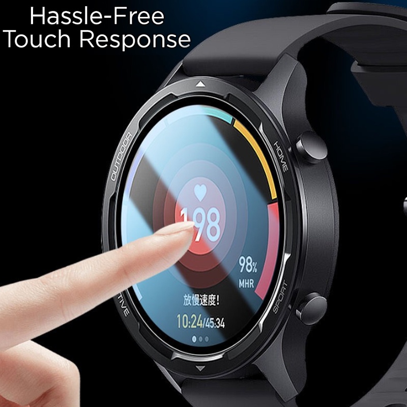 Miếng Dán Màn Hình Cong 3D HD Bảo Vệ Toàn Diện Chống Trầy Cho Đồng Hồ Thông Minh Xiaomi Mi Watch S1 Active