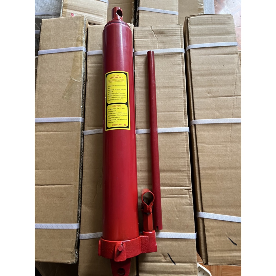 Kích thủy lực 12 tấn dài của cẩu móc động cơ ô tô