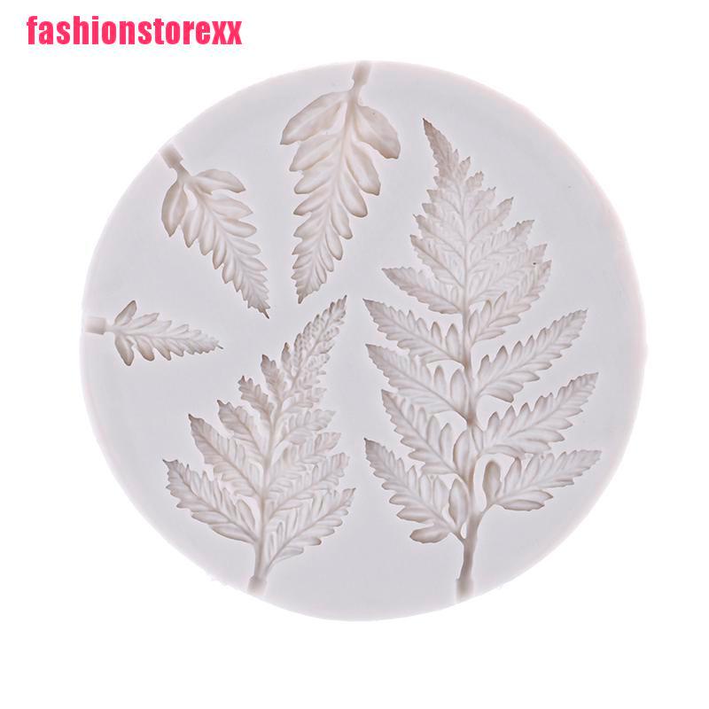 Khuôn silicone Tạo Hình Lá Trang Trí Bánh