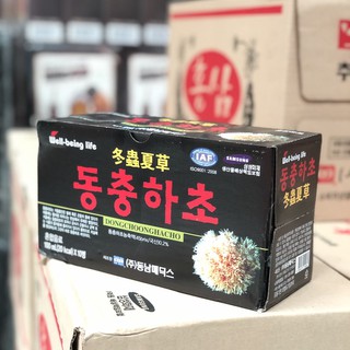 THÙNG 10 CHAI ĐÔNG TRÙNG HẠ THẢO HÀN QUỐC