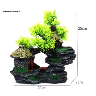 Đồ trang trí Núi Đá Mini Trang Trí Bể Cá