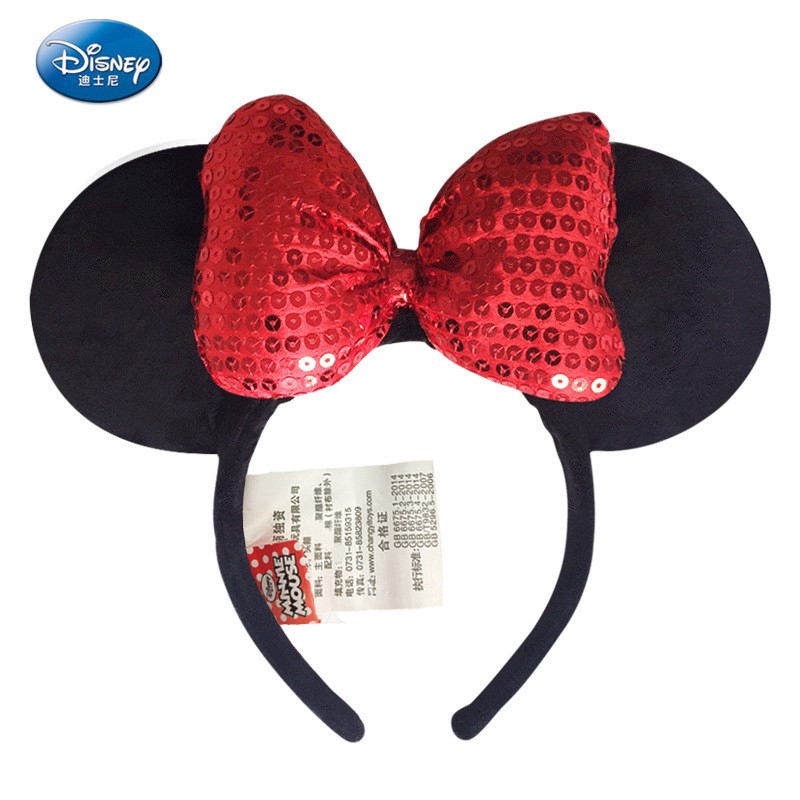 Băng đô chuột Mickey Minnie gắn đèn LED dễ thương