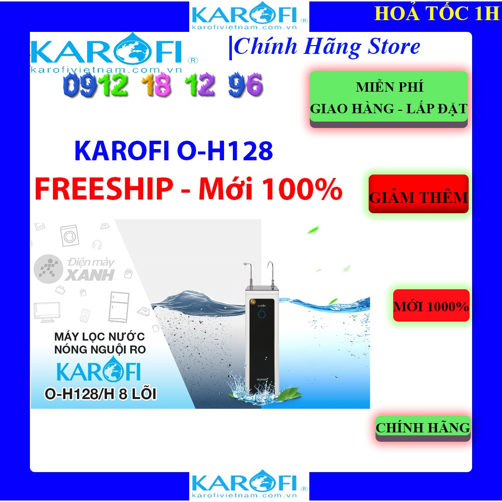 Máy lọc nước Optimus Karofi O-H128 | Karofi H128