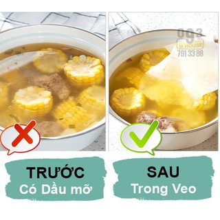 Combo 12 Giấy Thấm Hút Dầu Mỡ Thực Phẩm