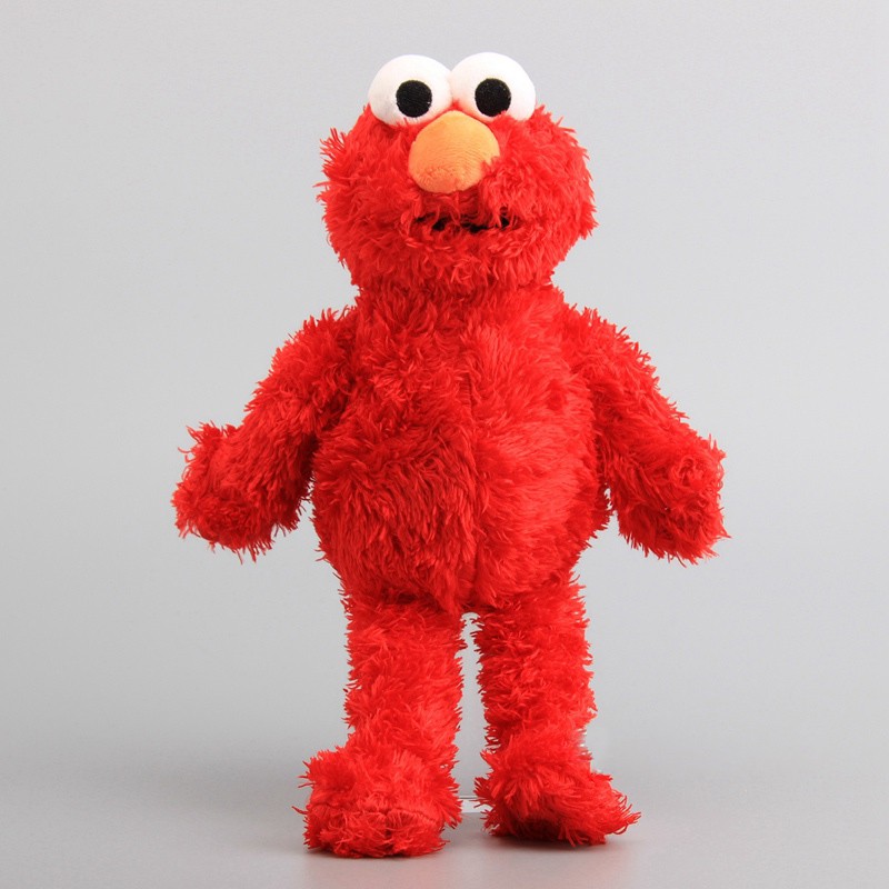 Búp Bê Nhồi Bông Hình Nhân Vật Hoạt Hình Sesame Street Elmo