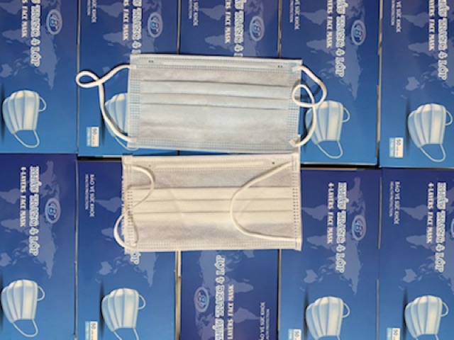 Hộp khẩu trang y tế  ❤️ 4 lớp kháng khuẩn ❤️HÀNG CHUẨN ĐẢM BẢO