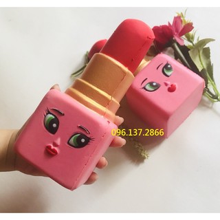 ( thoison2 ) SQUISHY THỎI SON CỰC ĐẠI KHỔNG LỒ  - đáng yêu hết cỡ   (hoangthaolc)