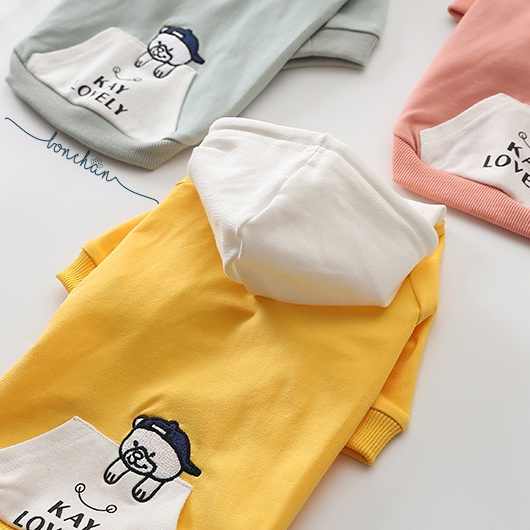 Áo hoodie cho chó mèo Kay Lovely năng động