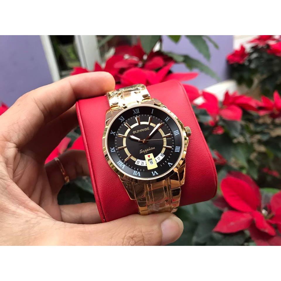 Đồng Hồ Nam Sunrise DM771SWA - Chính Hãng - Full Box - Kính Sapphire Chống Xước , Chống Nước , Bảo Hành 3 Năm | BigBuy360 - bigbuy360.vn