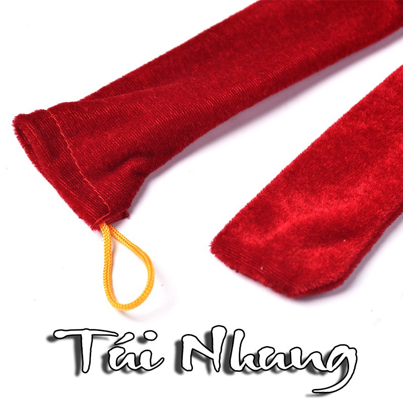 Túi nhung đựng sáo trúc - túi đựng sáo