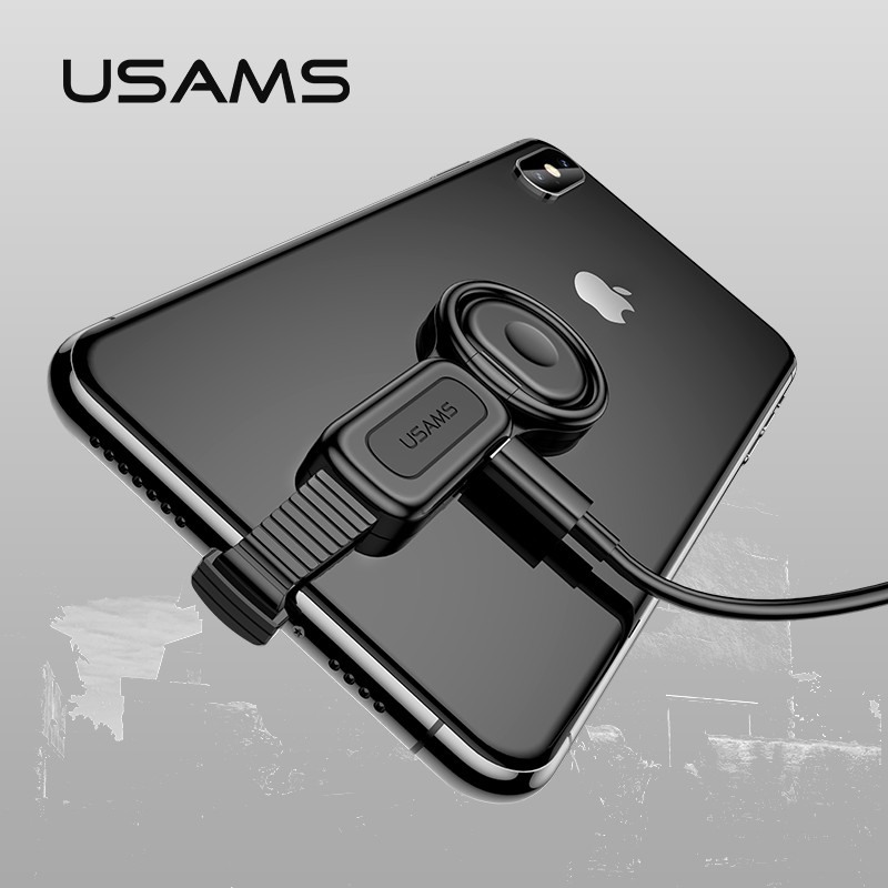 USAMS chuyển đổi iphone 2 cổng lightning vừa nghe vừa sạc có hỗ trợ míc Hoco LS22