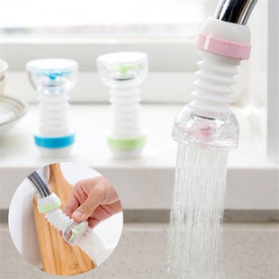 Đầu vòi lọc nước tăng áp 360 độ - Có thể kéo dài Vòi tăng áp lực nước rửa chén bát có khóa cổ dê, cánh quạt