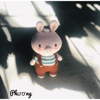 Heo bông , heo len handmade , Thú bông len