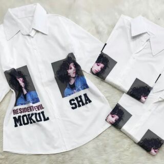Áo sơ mi cô gái ép 3D 
Chất sơ mi giấy co giãn không nhăn bao đẹp
Form rộng
120k 😍😍😍😍😍😍😍😍😍😍😍😍😍😍😍🤗🤗🤗🤗b
