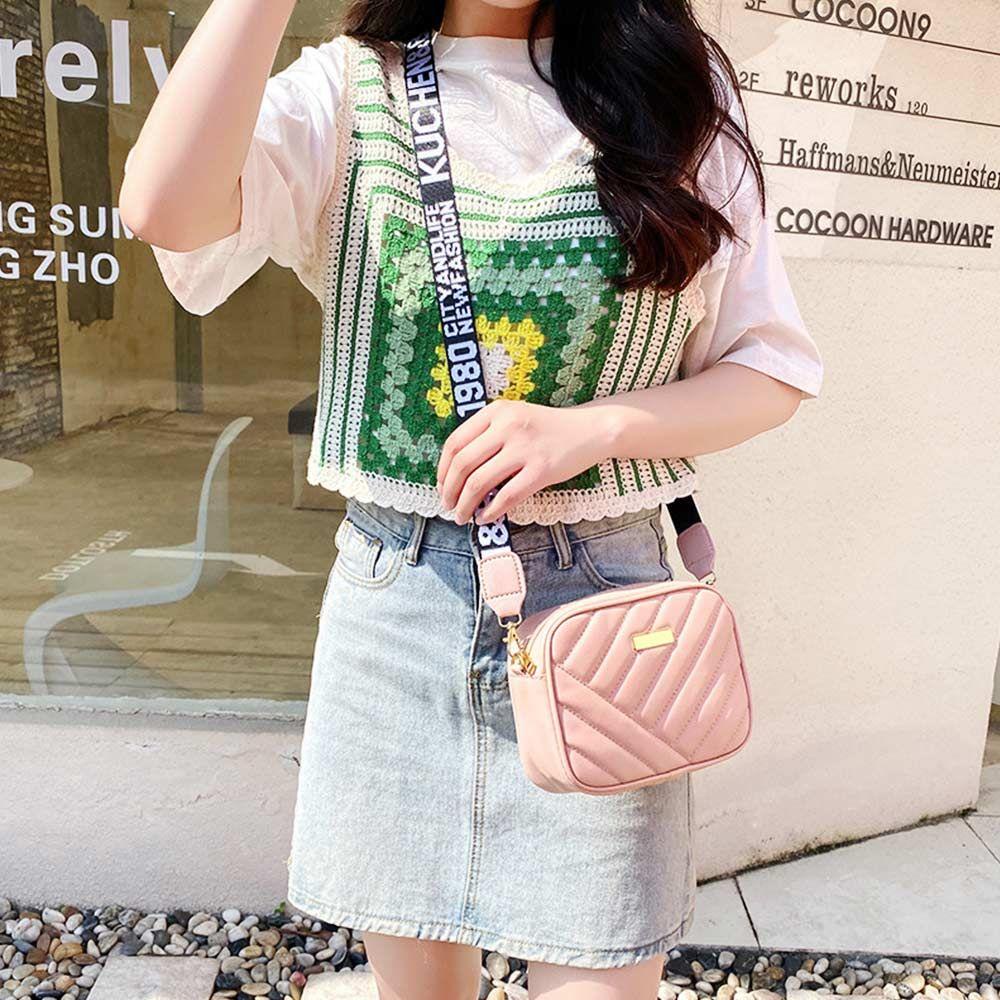 UUMIR Túi Đeo Chéo Da PU Khóa Zip