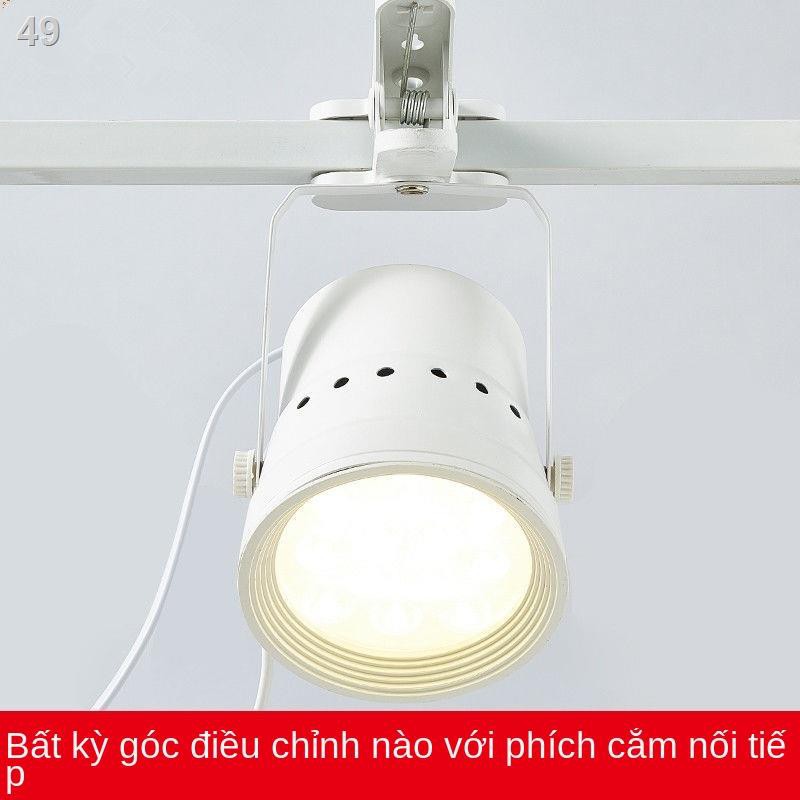 IĐèn LED chiếu điểm dạng clip cho cửa hàng, hội trường, đám cưới di động siêu sáng với dòng phích cắm không kết