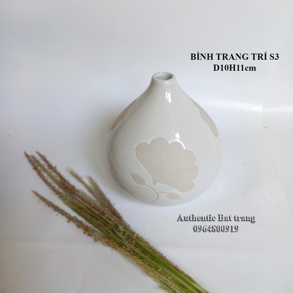 &quot;HOT&quot; BÌNH TRANG TRÍ NHÀ CỬA siêu đẹp - Sản phẩm xuất âu - xưởng gốm sứ Authentic Bát tràng