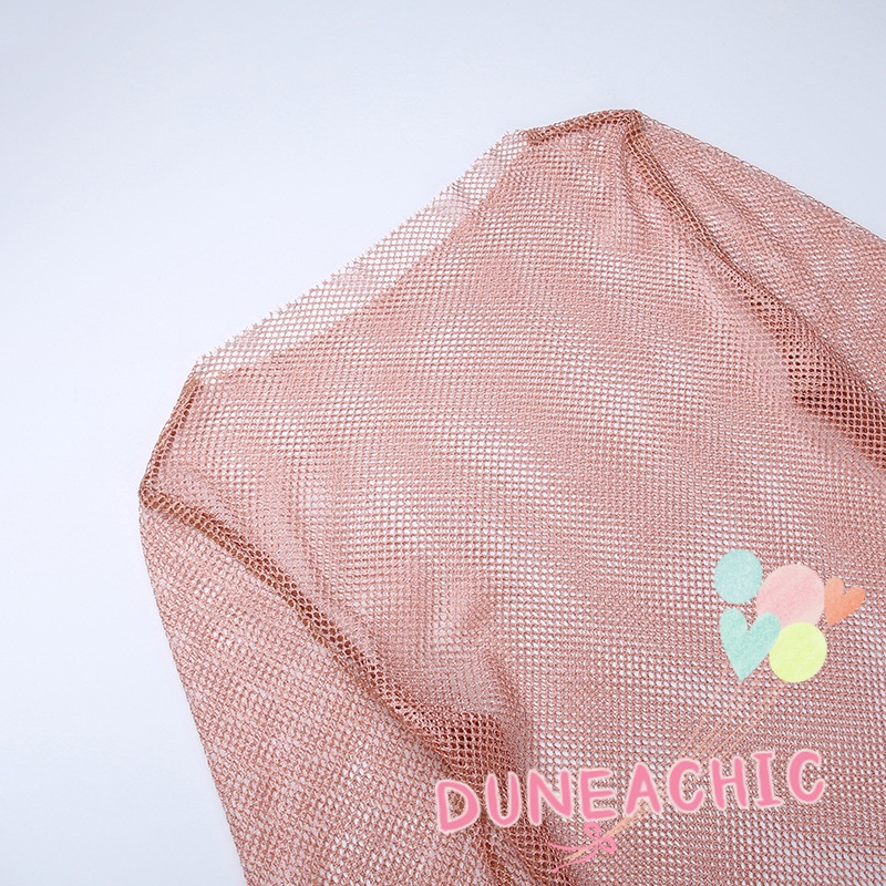 DUNEA Đầm kiểu phối lưới xuyên thấu gợi cảm thời trang dành cho nữ
