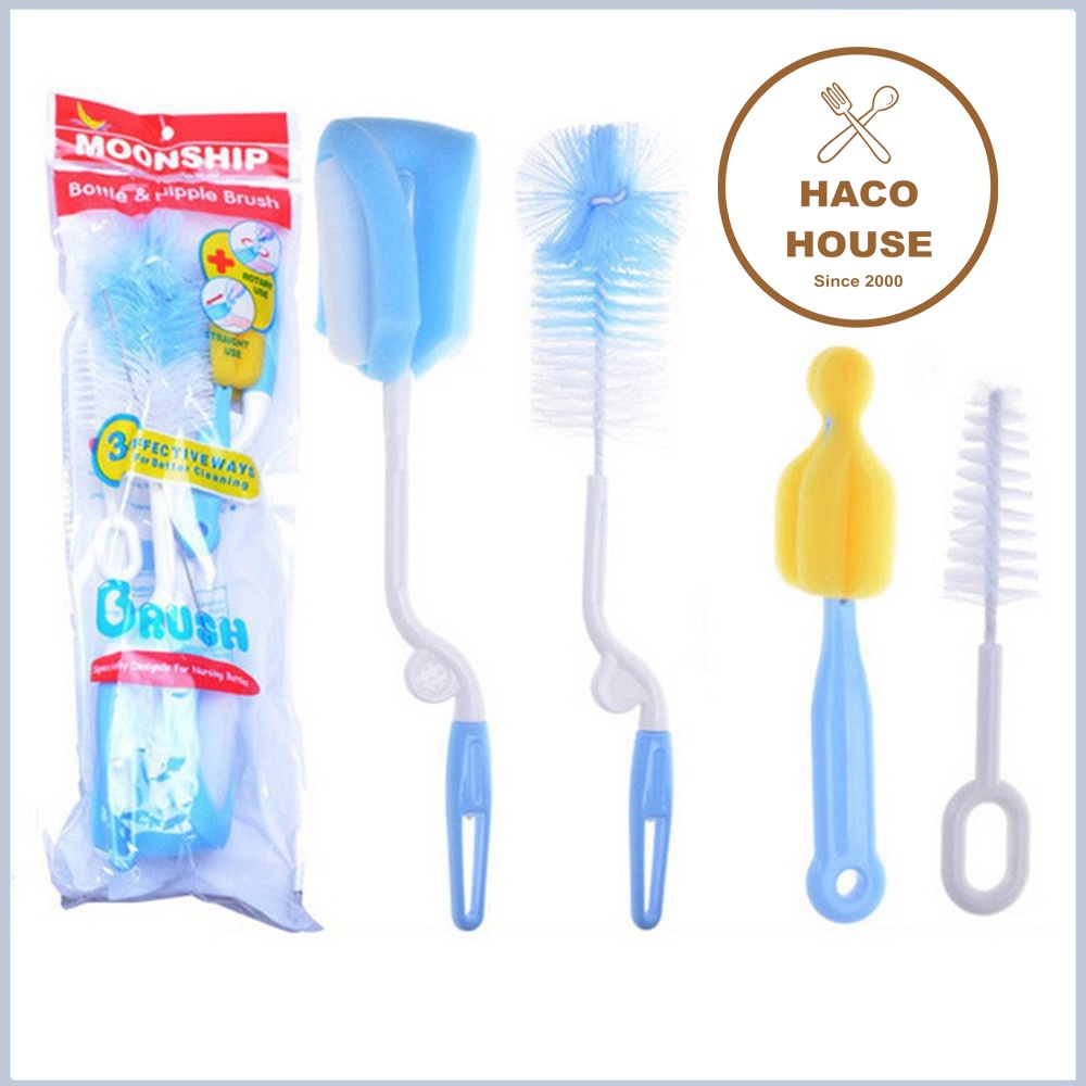 Bộ cọ bình sữa 5 chi tiết cho bé