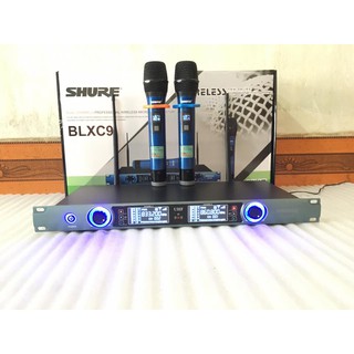 MICRO KHÔNG DÂY UHF SHURE BLXC9 HÁT KARAOKE