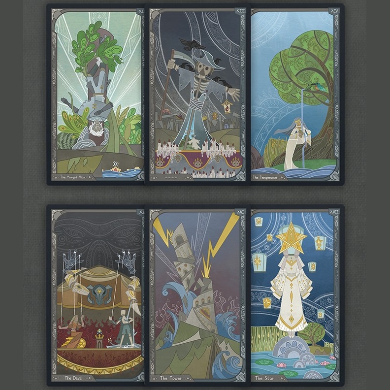 Bài Broken Mirror Tarot 5th Edition Sapphire