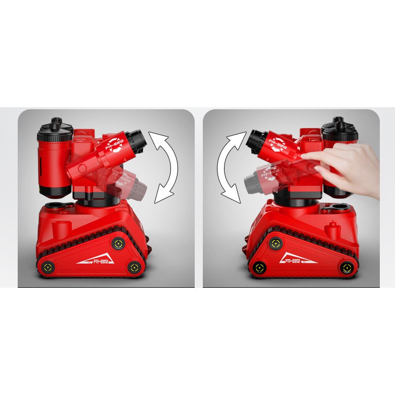 Robot Cứu Hỏa Điều Khiển Từ Xa